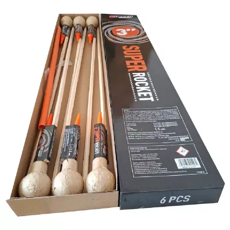 Riakeo Super Rocket 3"